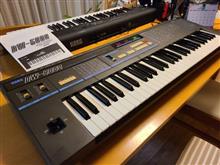 KORG　DW－6000の電池位置確認