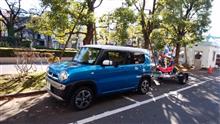 お役所駐車場って牽引対応の場所なんて稀なんだよ。