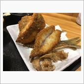 アジフライいくよ。