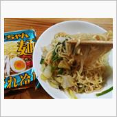 ごまだれ冷し麺５０円を温麺で ...