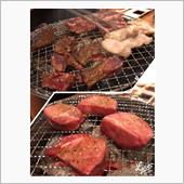 たまには炭焼き肉など