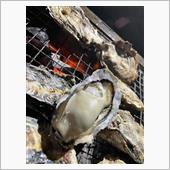 今日は　牡蠣BBQ 