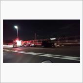 帰宅前の新葛飾橋上でバイクが ...