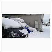 最悪の初雪かき