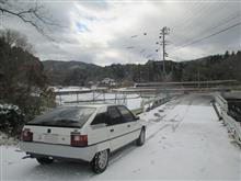 雪道走行テストへ(ぉ 雪道走行テストへ(ぉ