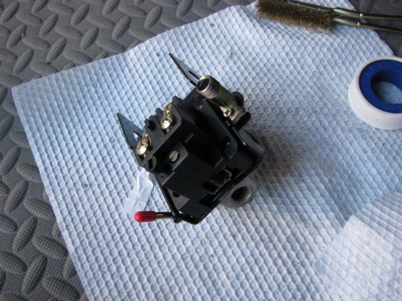 ナカトミ製エアコンプレッサー「CP-2000A」の修理（その②