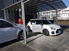 代表のスイフトスポーツお披露目会♪