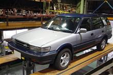トヨタ スプリンターカリブ ワンオフマフラー製作！