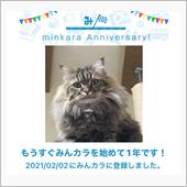 祝・みんカラ歴1年！