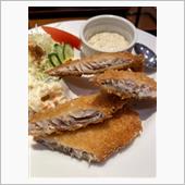 アジフライ食べに行ったらペダ ...