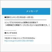 みんカラ定期便愛車ランキング ...