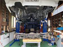 ＢＮＲ３４ リヤサスペンションメンバー切断にて！