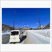 セローで雪の世界を満喫！でも ...