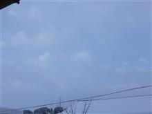２月６日　除雪から始まった日曜日、おはよ～♪