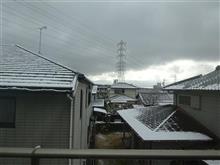 少し積もる