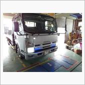 積車の光軸調整
