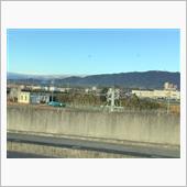電波塔の山の奥に