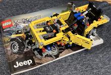 レゴテクニックのジープ・ラングラー(左右ドア取付)です♪