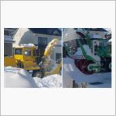 待ちに待った市の排雪⛄💦