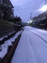 再びの積雪など