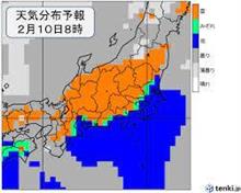 旅行直前の降雪