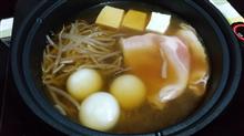 週末はフカヒレスープ餃子。