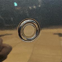 リアバンパーの出べそ