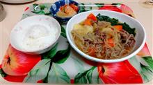 今日作った晩飯