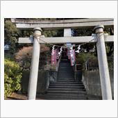 近所を散歩して神社