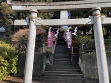 近所を散歩して神社