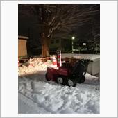 除雪機運転 6回目 夜