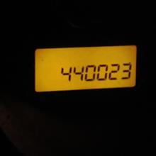 祝４４万ｋｍ(*&#180;ω｀*)