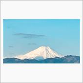 今朝の霊峰