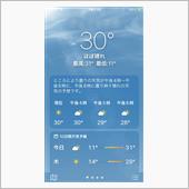 今年初めての３０℃超え