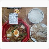 半額中華丼＆どけちポ一クステ ...