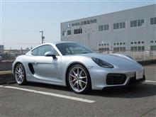 タイヤショップしてます...ポルシェケイマンGTS　P－ZERO 235/35&amp;265/35R20