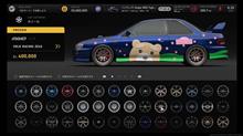 インプレッサ GC8　桜もふもふ春バージョン完成しました