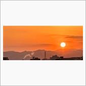 今日の夕焼け1