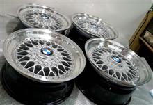 BMW用ドイツ製BBS-RS16インチ/パーツ提供リム修理フルパウダーコート