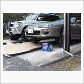 スープラのエンジンオイル交換
