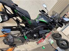 ninja1000sxのタイヤ交換