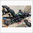 ninja1000sxのタイヤ交換