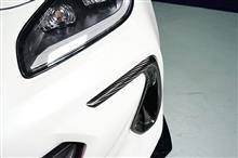 スバル 新型BRZ 【型式：ZD8】専用ドライカーボン製フロントサイドダクトカバー予約販売開始