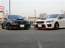 白黒つけましょ♪　WRX STI(VAB）