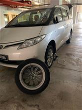 【社用車PREVIA】タイヤのバルブ不良でエア漏れ...。