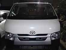 新車ハイエースで出張４００km