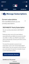 MLB.TVアカウントが更新されないよ