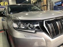 ランクルプラドの車両盗難対策にカーセキュリティVIPER装着！