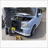 ラパンのメンテ。