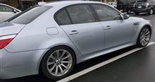 E60の点検とタイヤ交換ができました(^_^)